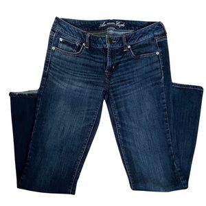 American Eagle stretch straight leg favorite boyfriend low rise  sz10